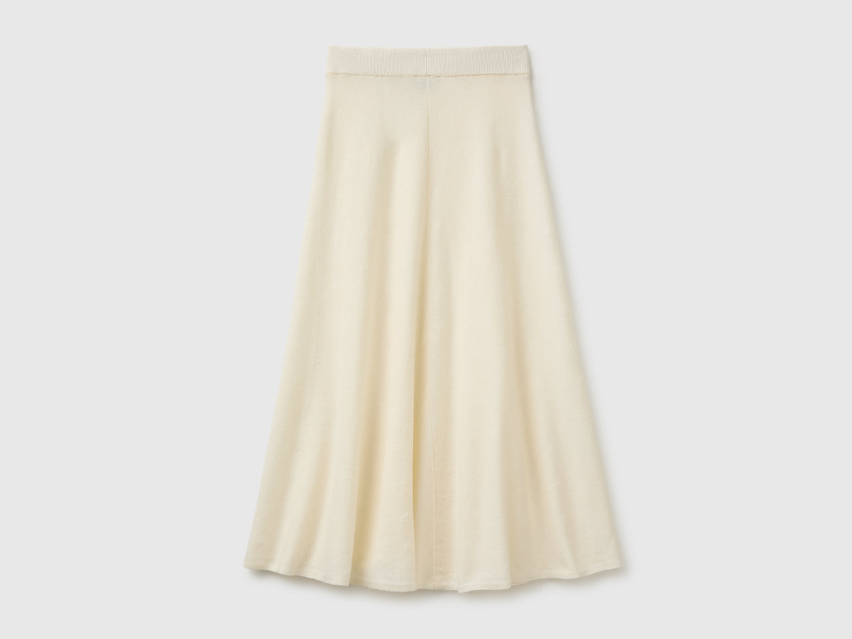 Saia midi de malha em mistura de lã - ucb_image_BS