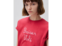 T-shirt com texto bordado - ucb_image_FY