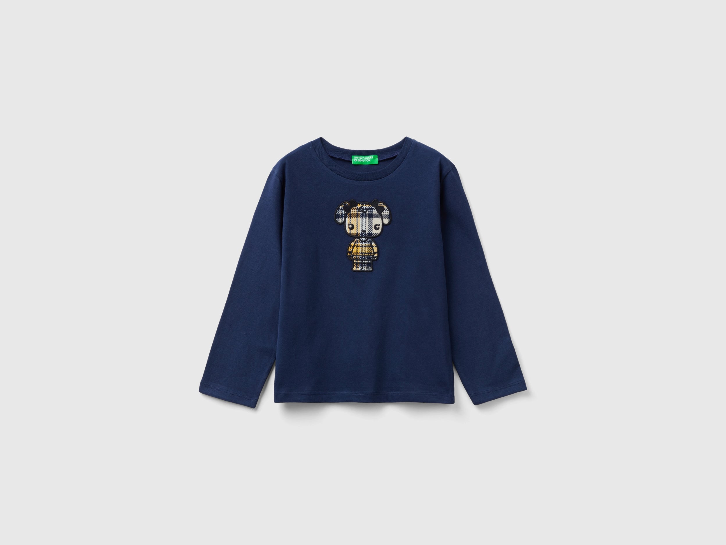 T-shirt com bordado de animalzinho - ucb_image_FS
