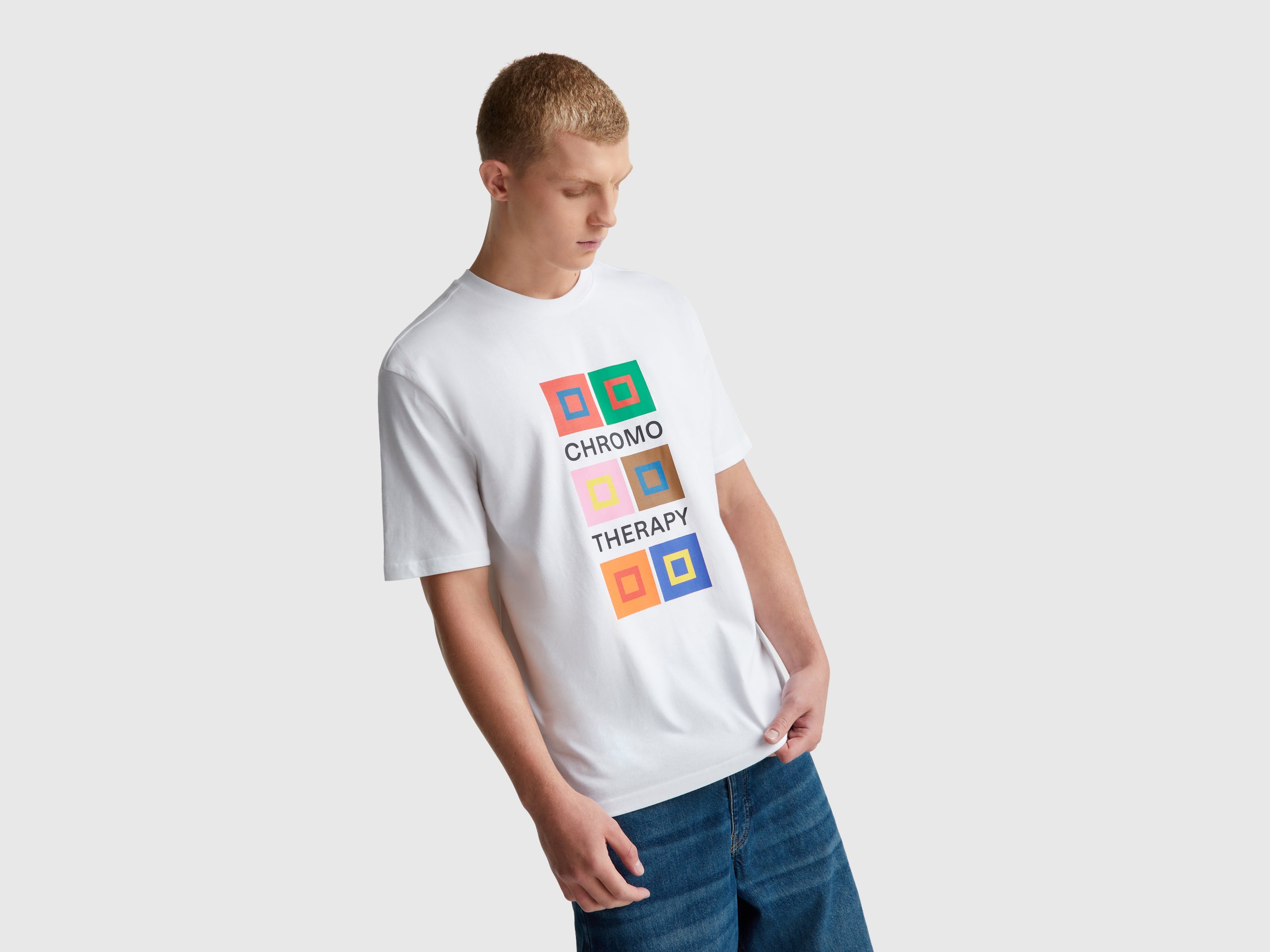 T-shirt relaxed fit com estampa - ucb_image_F