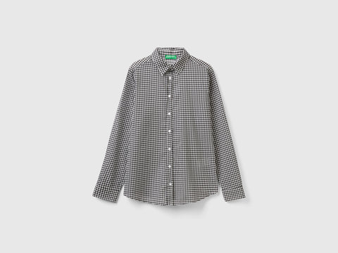 Camisa branca e preta pied-de-poule - ucb_image_FS