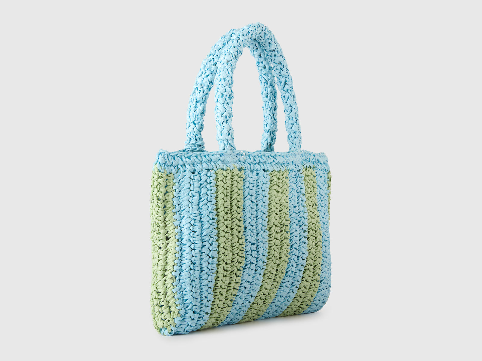 Striped raffia bag - ucb_image_BS