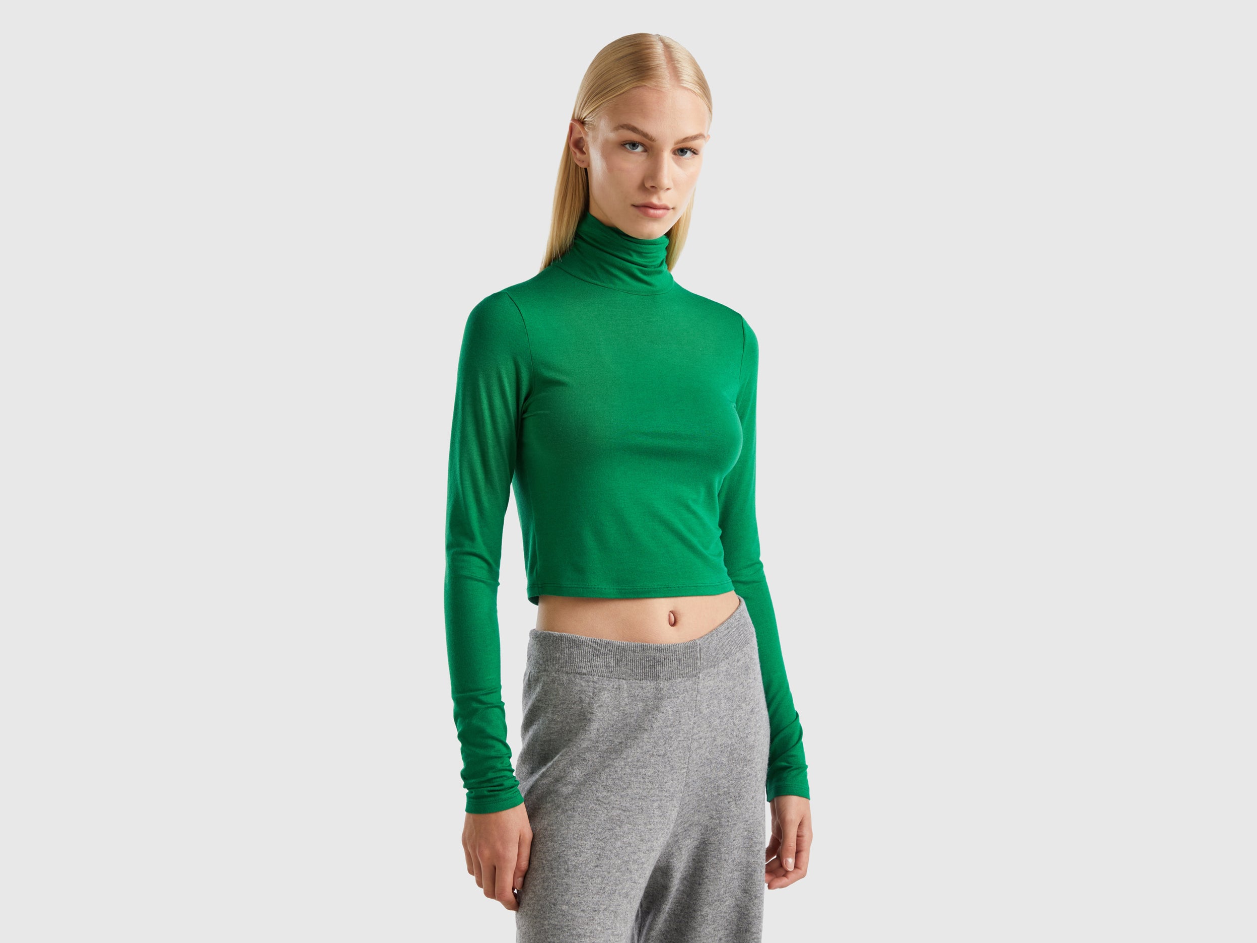 T-shirt com gola alta - ucb_image_F