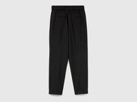 Calças com dobra em viscose mista stretch - ucb_image_BS