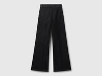 Jeans flare com fecho de correr - ucb_image_BS