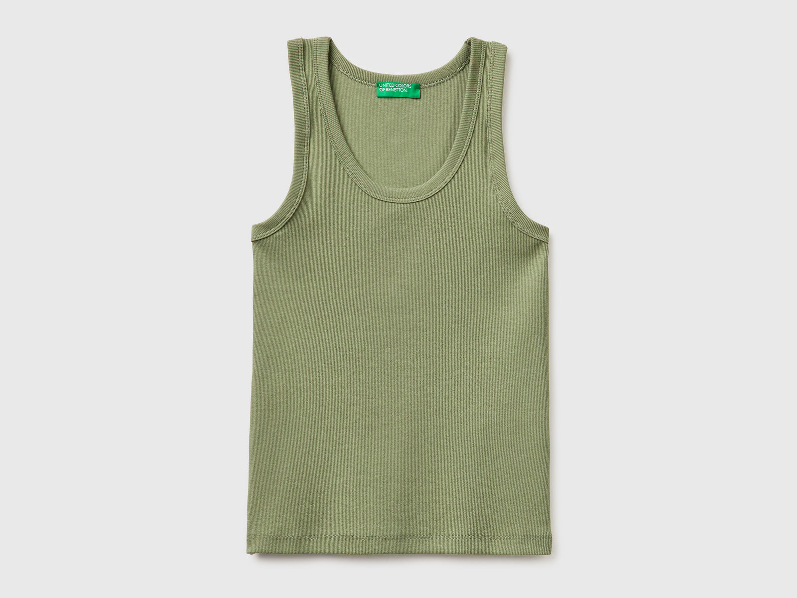 Wide-neck ribbed tank top - ucb_image_FS