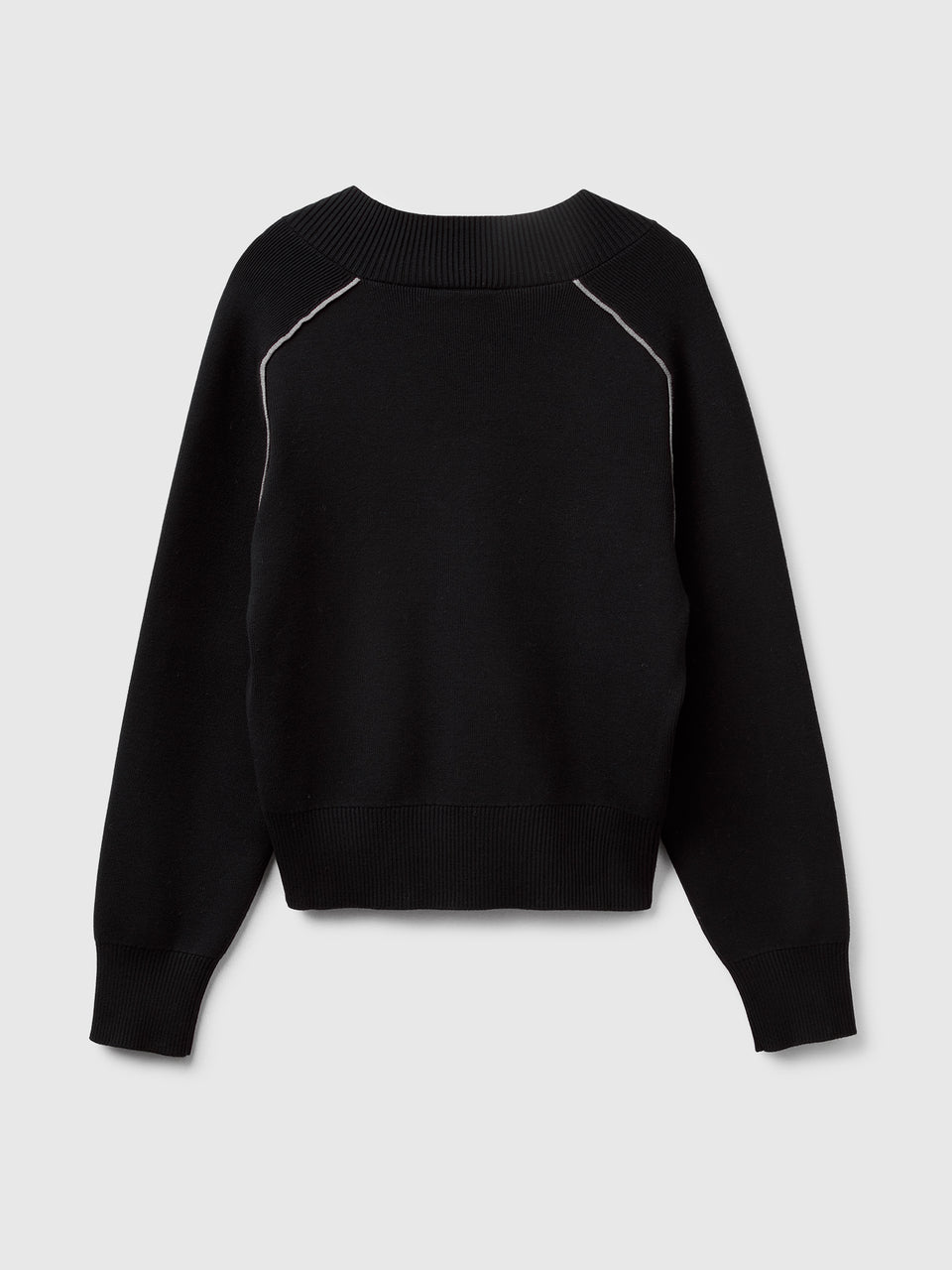 Camisola boxy fit com decote em V - ucb_image_BS