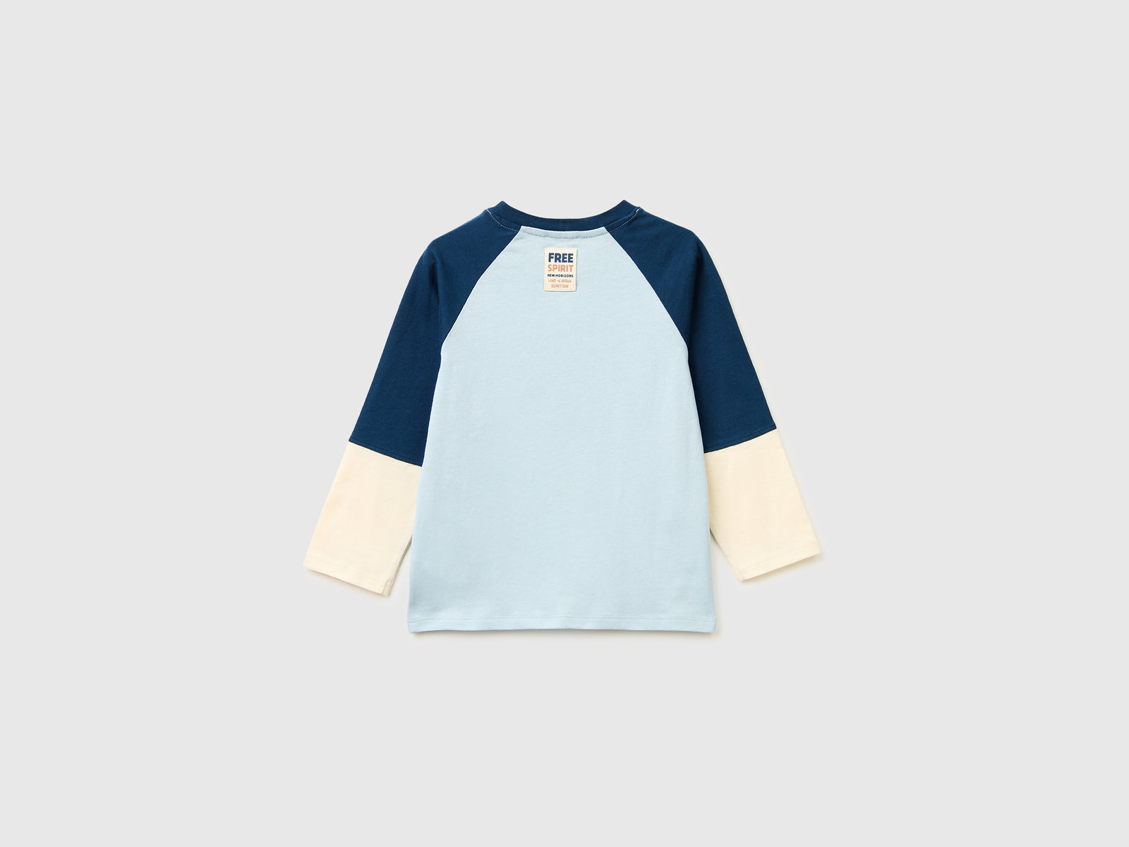 Color block T-shirt with print - ucb_image_BS