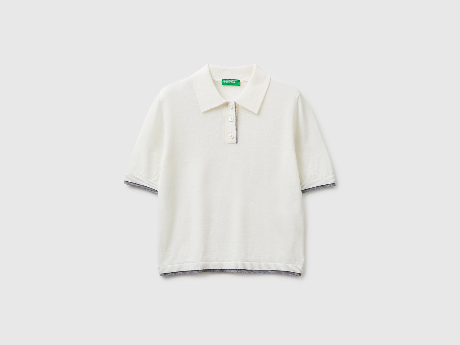 100% Merino wool polo shirt - ucb_image_FS