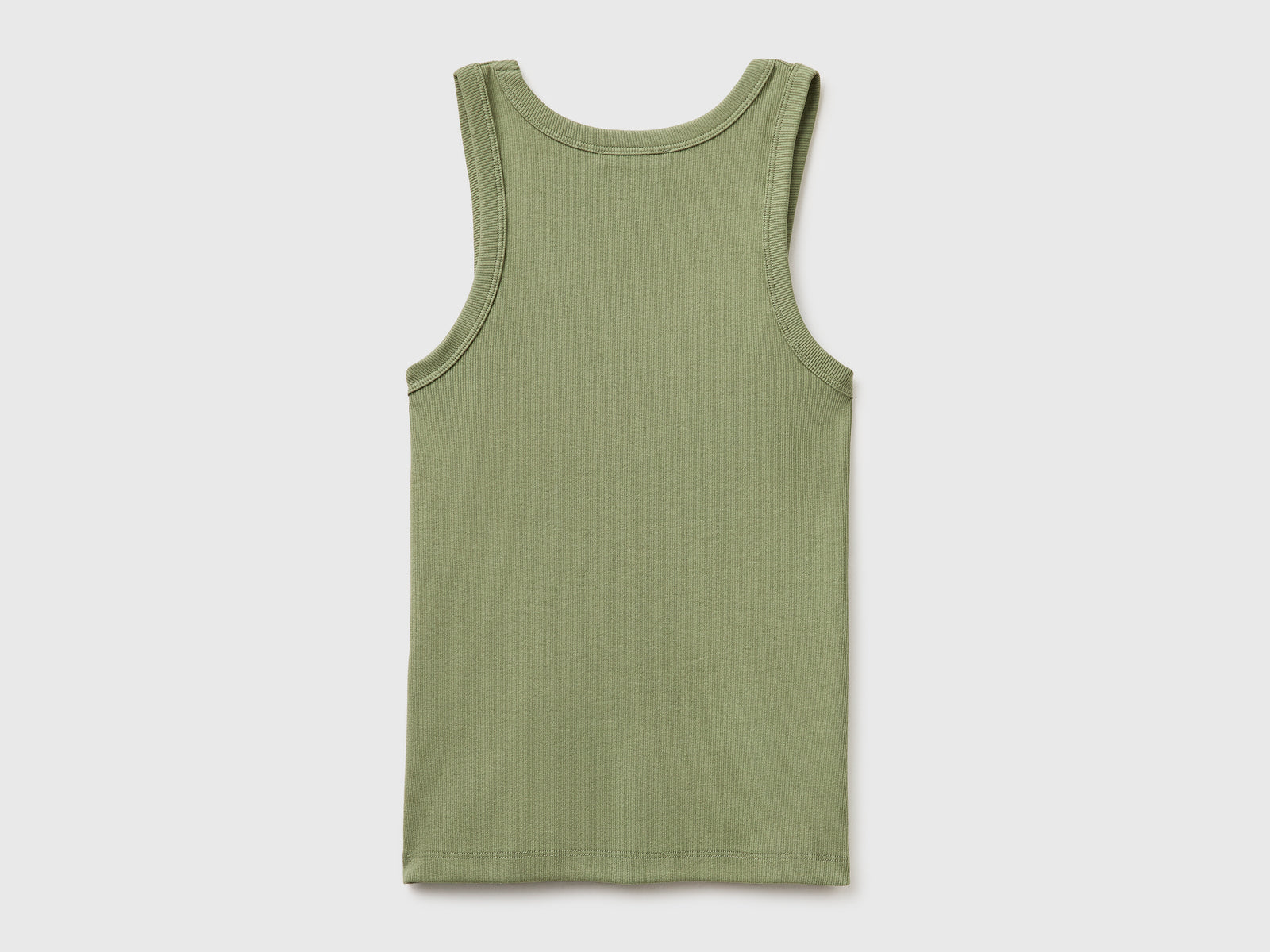 Wide-neck ribbed tank top - ucb_image_BS
