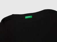 Black sweater with boat neck - ucb_image_DS1