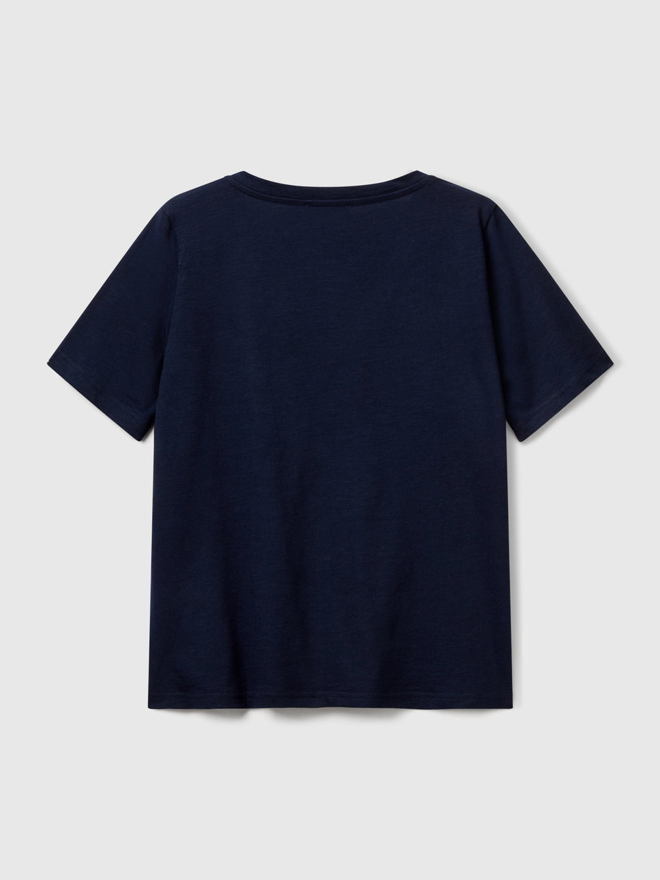 T-shirt decote em V em algodão flamé - ucb_image_BS