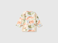 T-shirt com estampa padrão em algodão orgânico - ucb_image_BS
