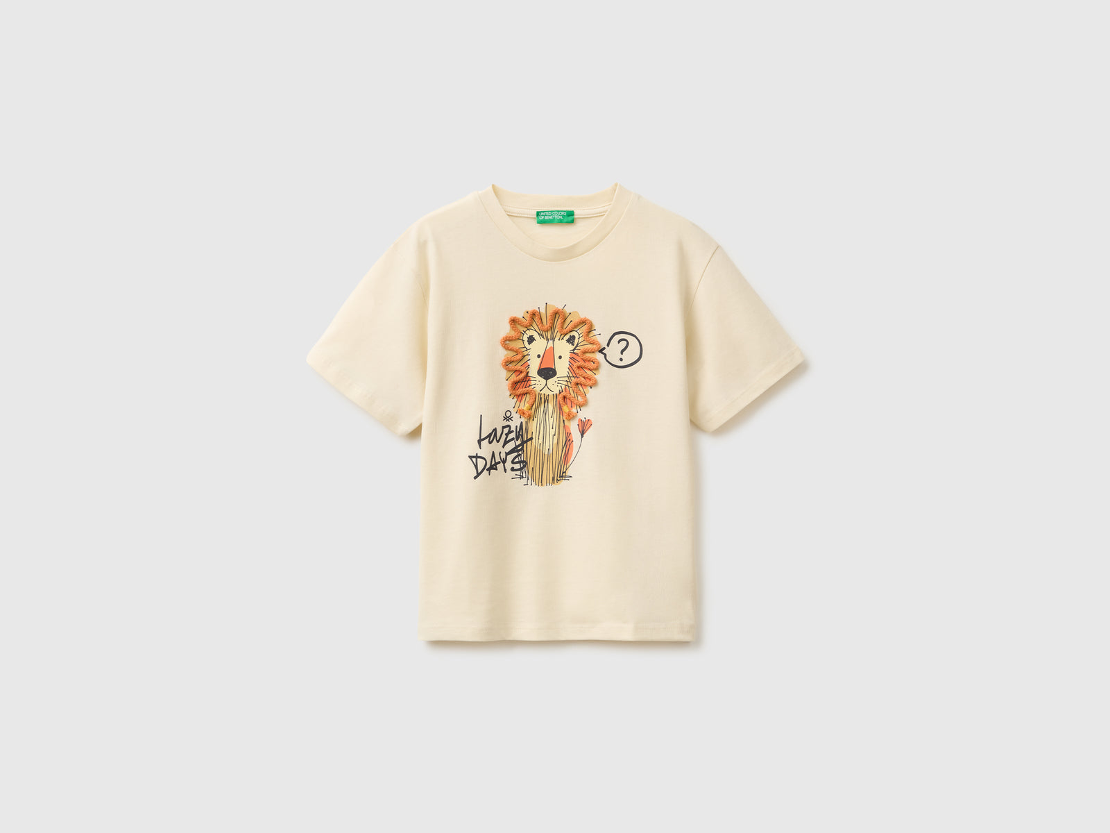 T-shirt com estampado filhote de leão - ucb_image_FS
