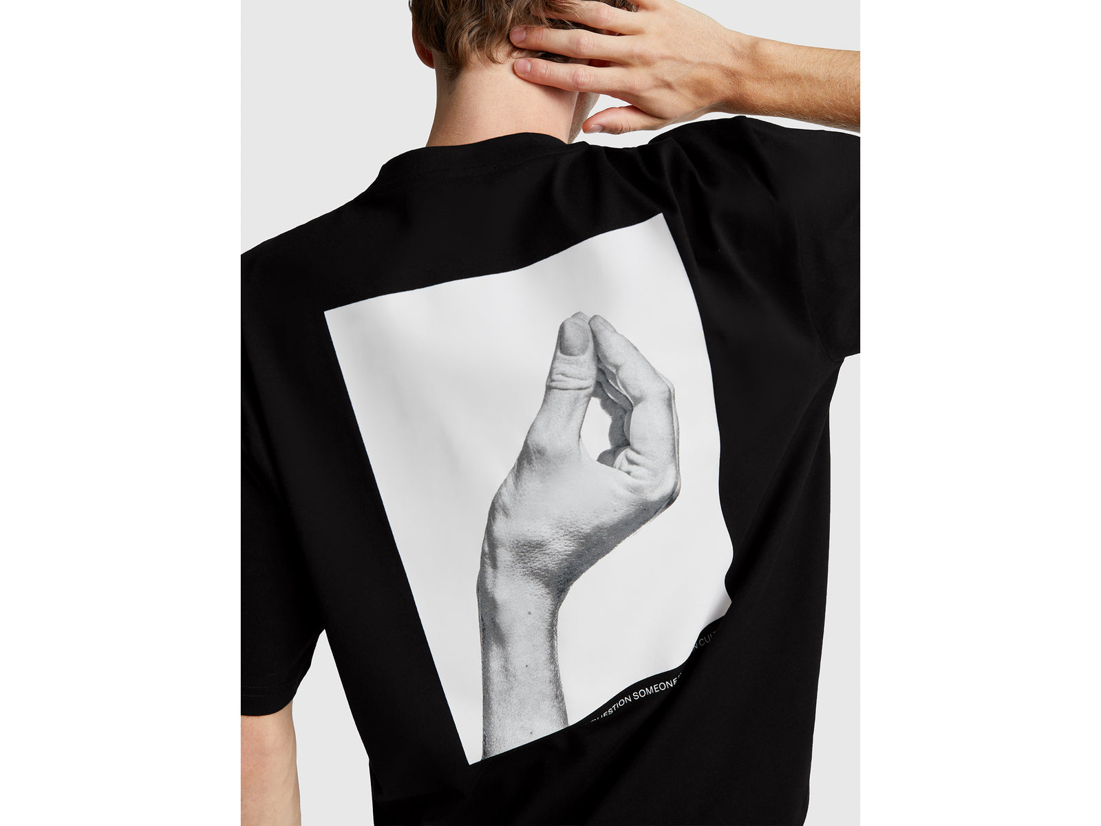 Oversized fit t-shirt with print