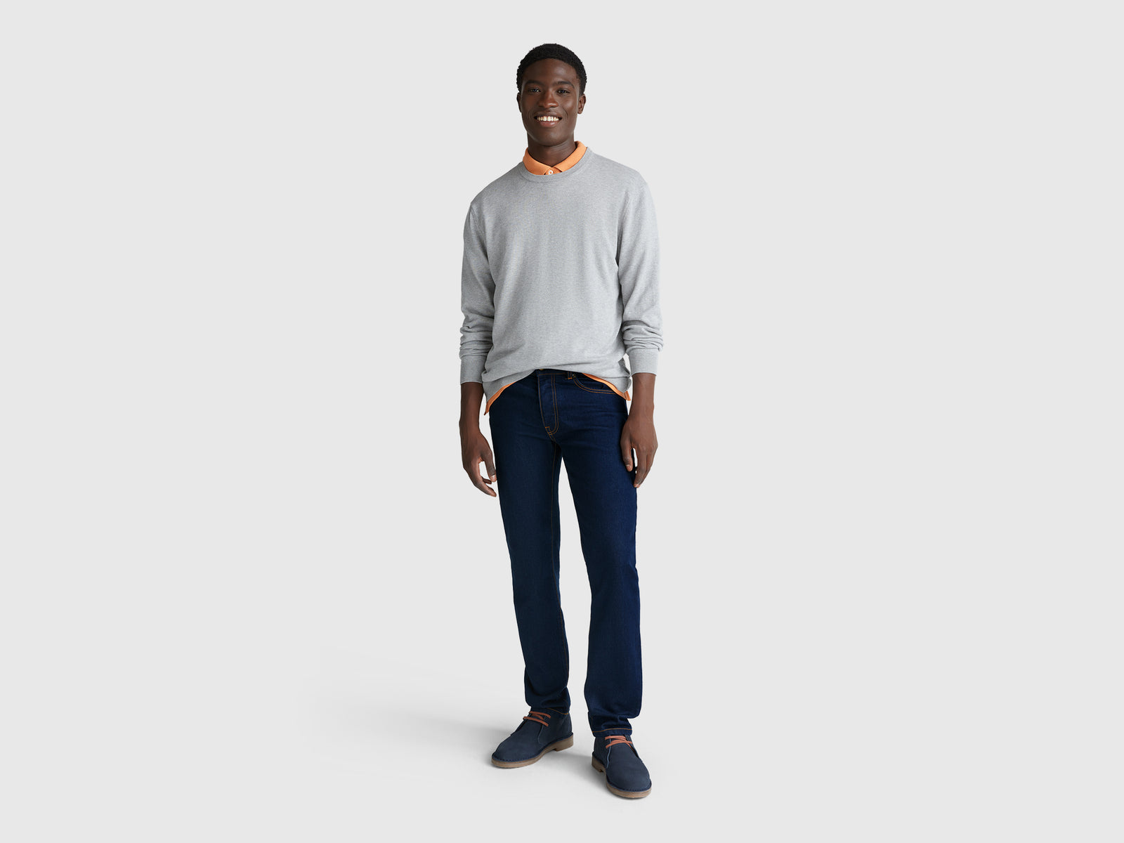 Five pocket slim fit jeans