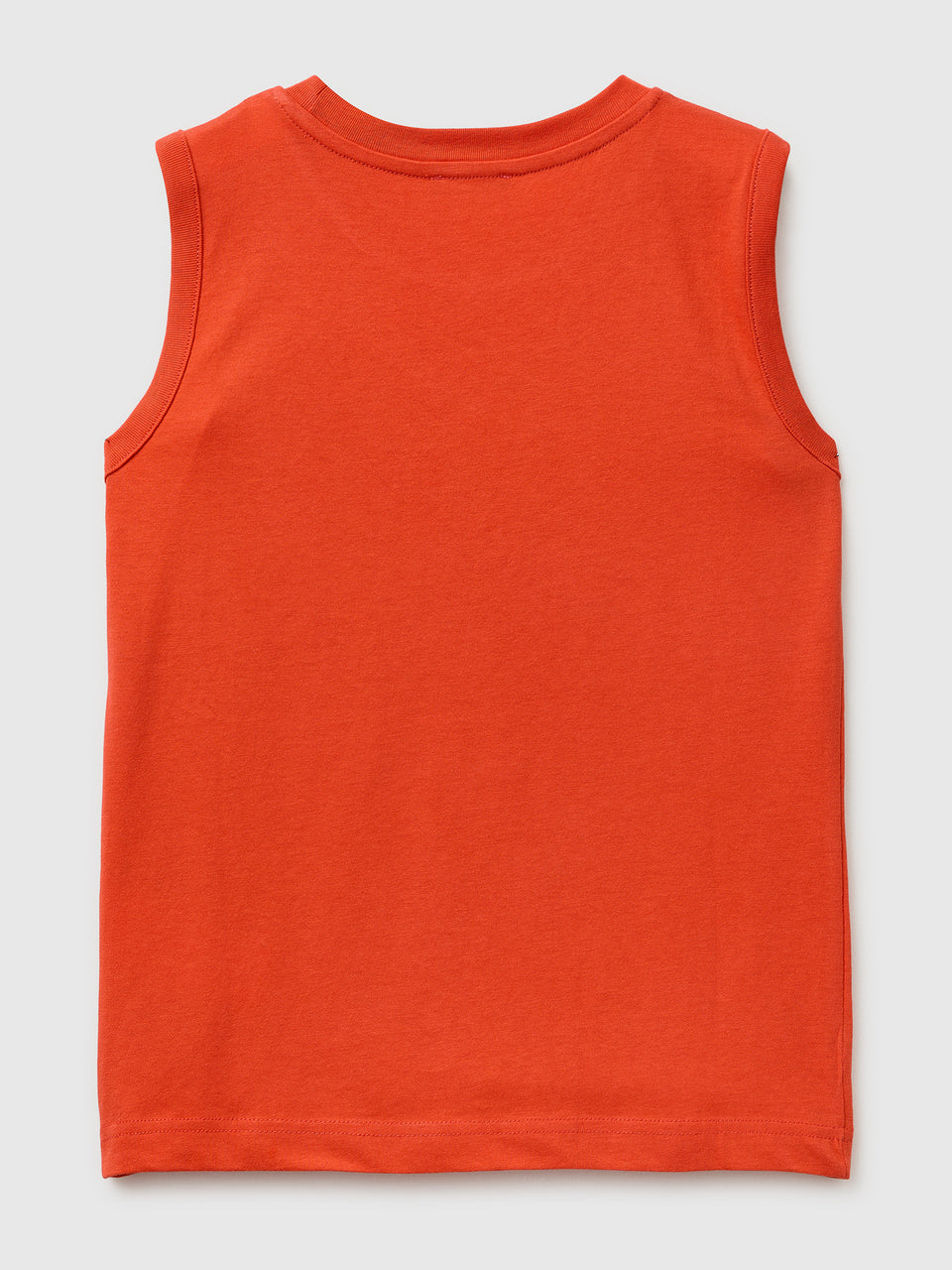 Organic cotton tank top with logo print - ucb_image_BS