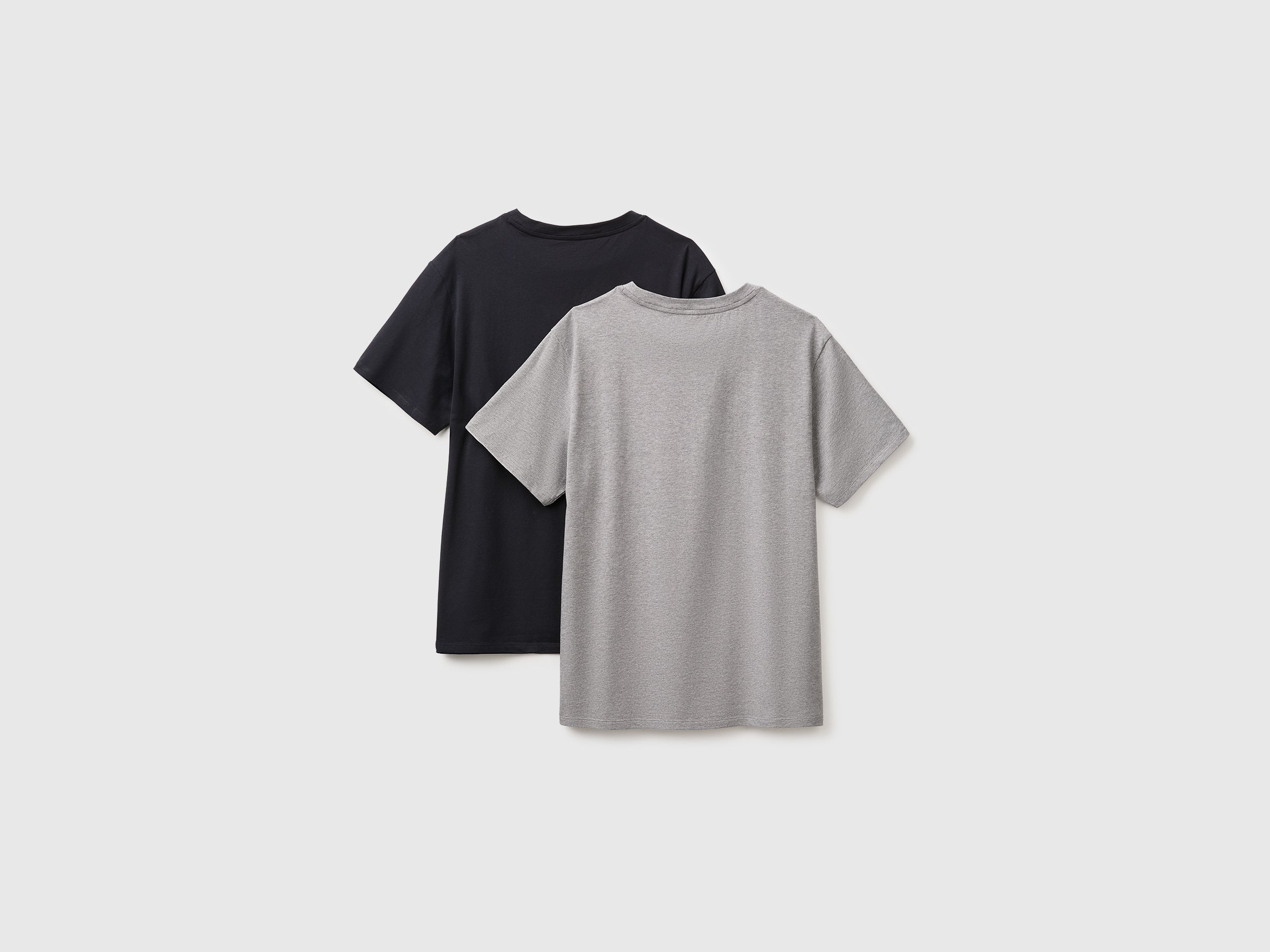 Duas t-shirts sem mangas interiores em algodão stretch - ucb_image_BS
