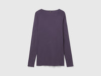 T-shirt em mistura de viscose e lã - ucb_image_BS
