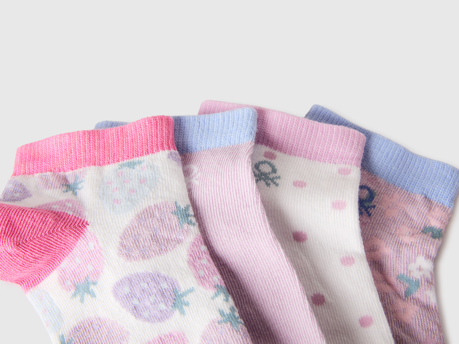 Four patterned short socks - ucb_image_DS1