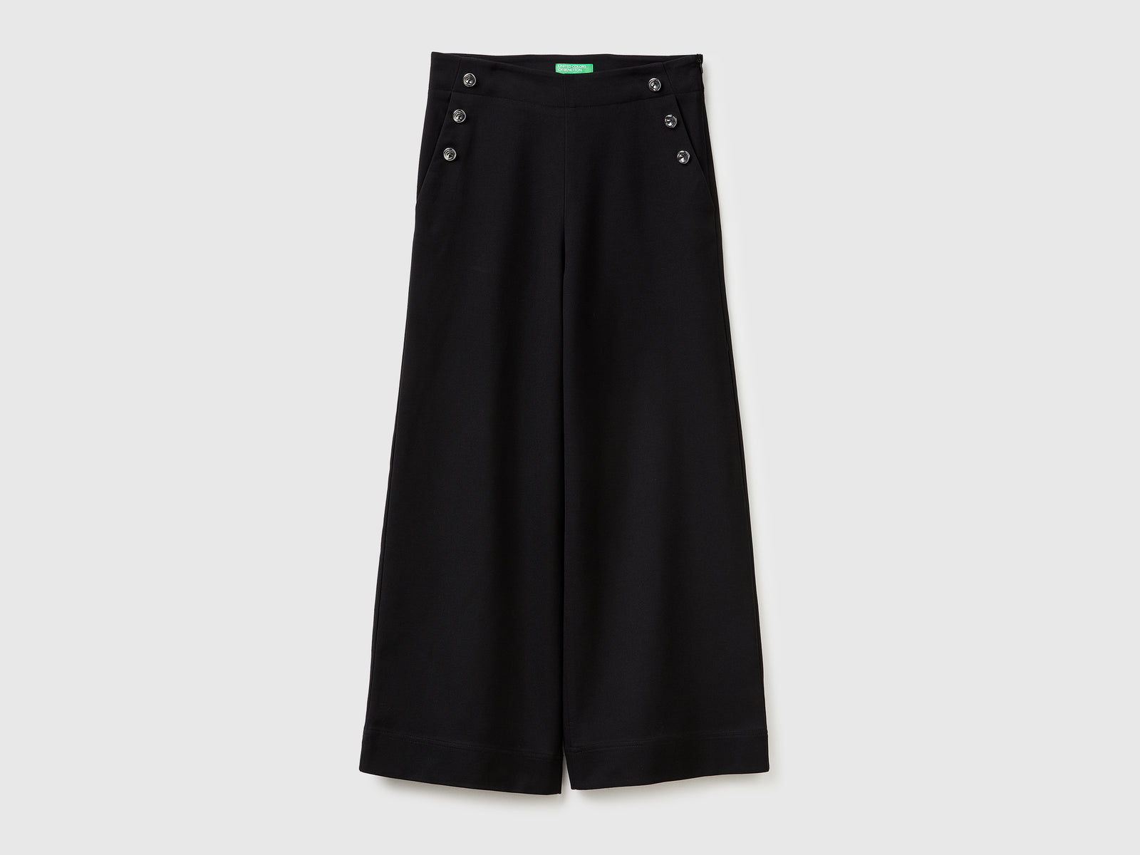 High-waisted trousers with buttons - ucb_image_FS