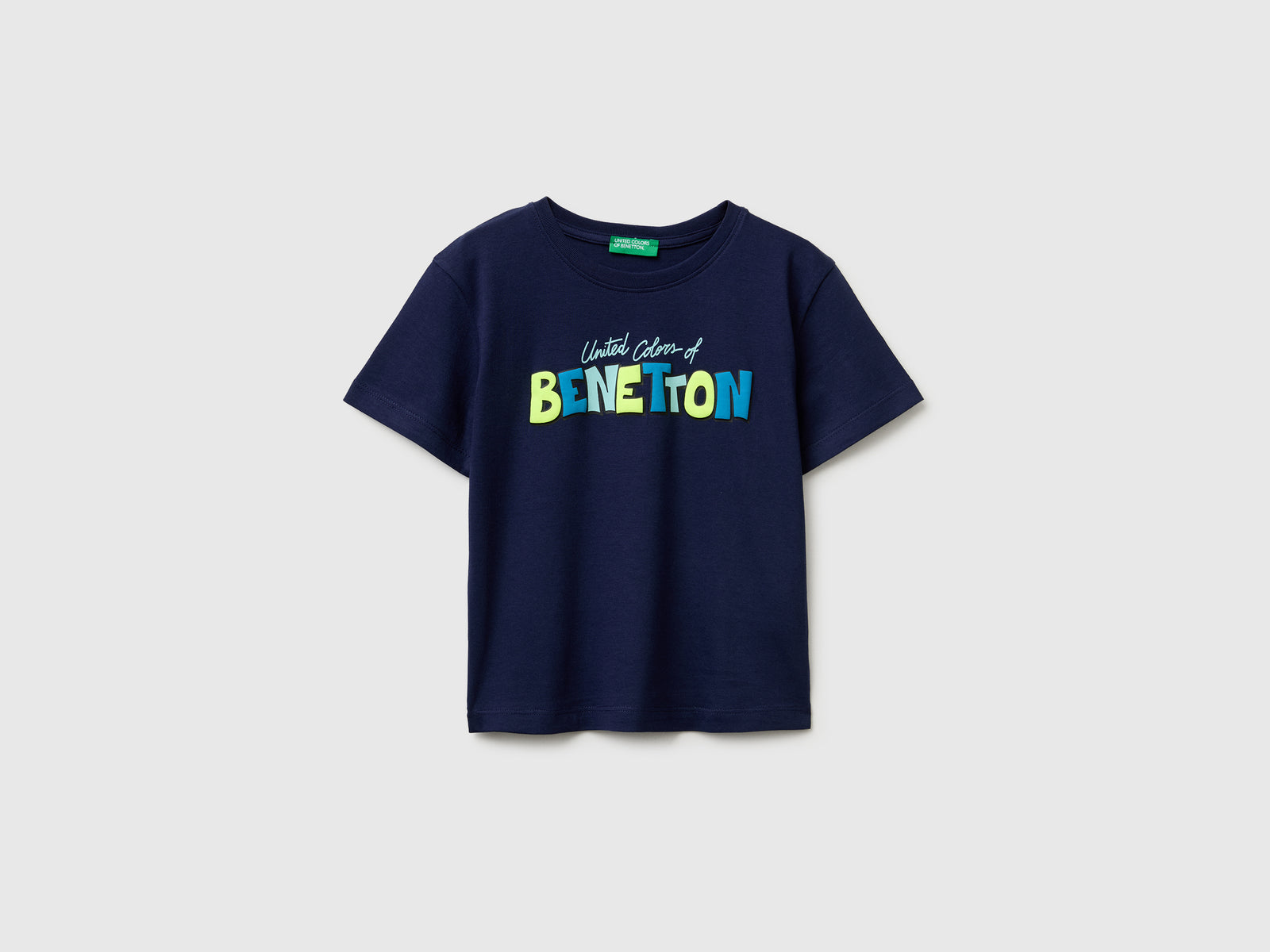 T-shirt em algodão orgânico com estampa logótipo - ucb_image_FS