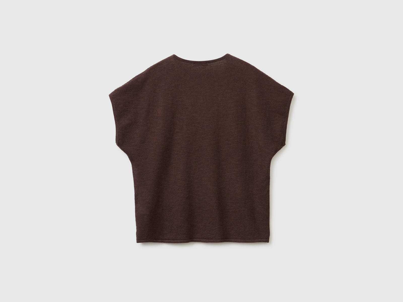 V-neck sweater in linen blend - ucb_image_BS