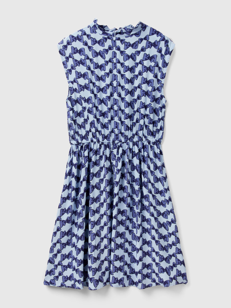 Vestido curto com estampa de laços - ucb_image_BS