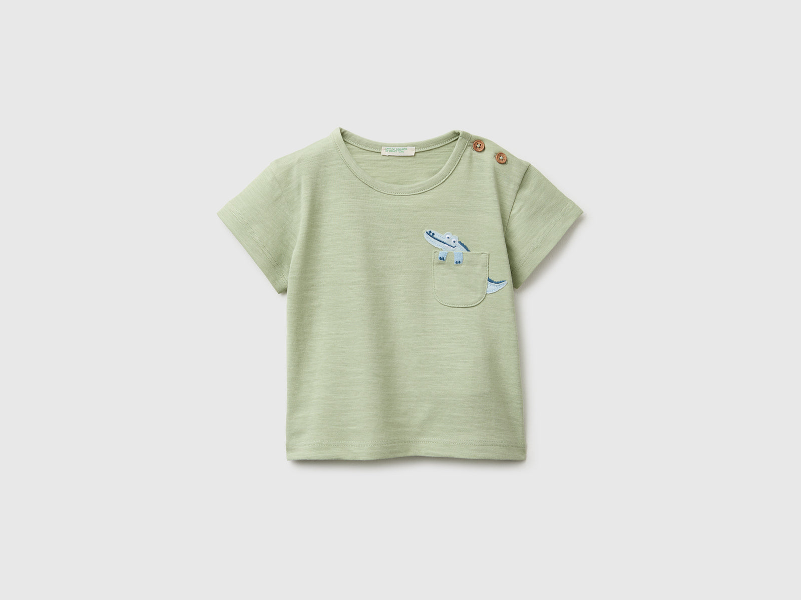 T-shirt with pocket and little animal - ucb_image_FS