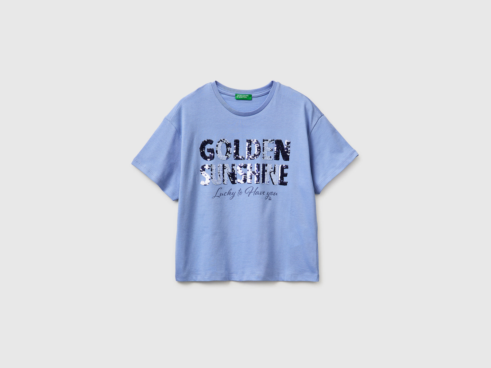 T-shirt with print and sequins - ucb_image_FS