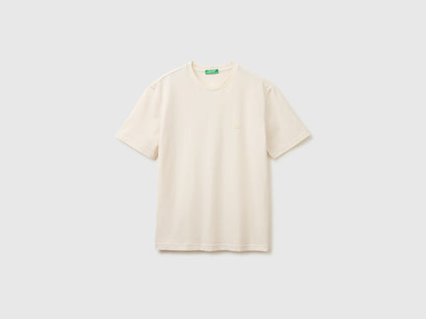 Organic cotton piquet T-shirt - ucb_image_FS