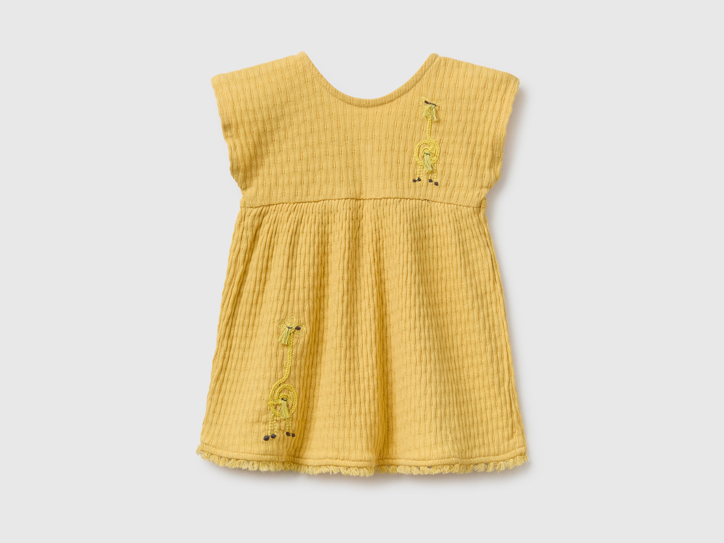Vestido em algodão puro com bordado - ucb_image_FS