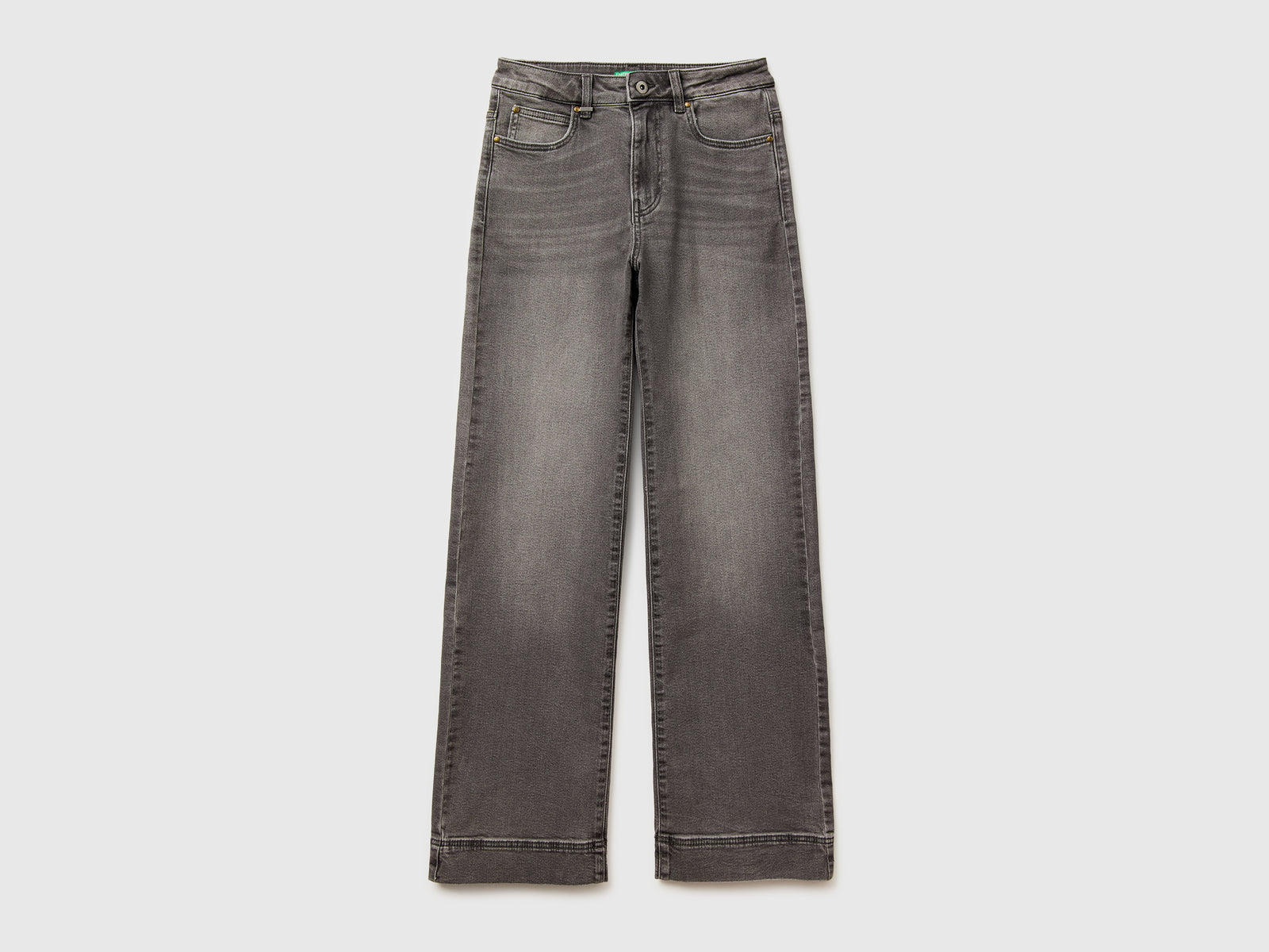 Recycled cotton flare jeans - ucb_image_FS
