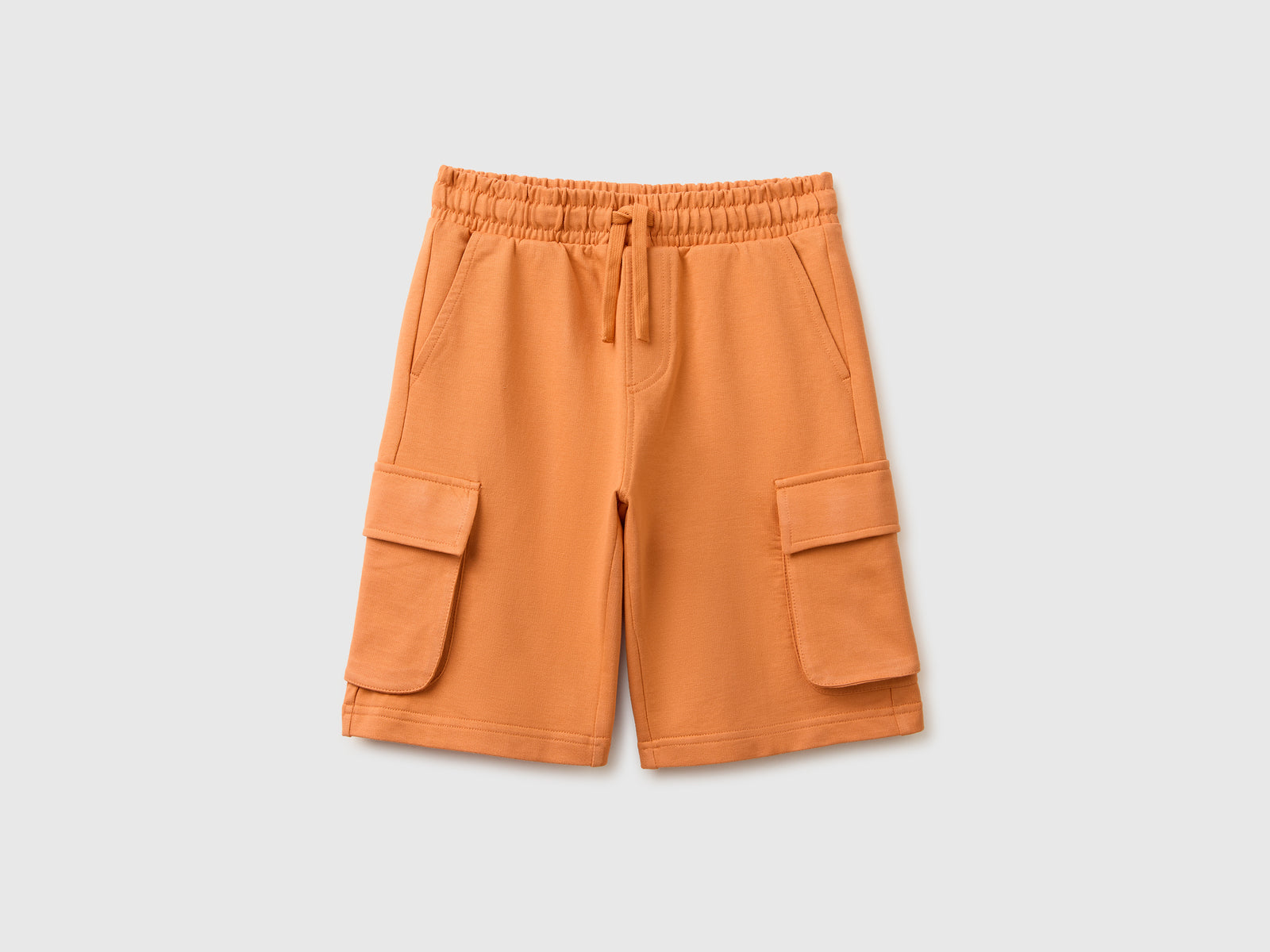 Fleece Bermuda shorts with pockets - ucb_image_FS