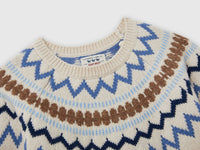 Camisola jacquard em mistura de lã - ucb_image_DS1