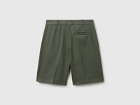 Bermudas with cuff in stretch cotton - ucb_image_BS