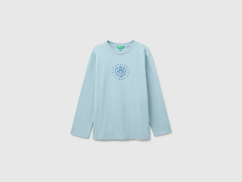 T-shirt com estampa e bordado - ucb_image_FS