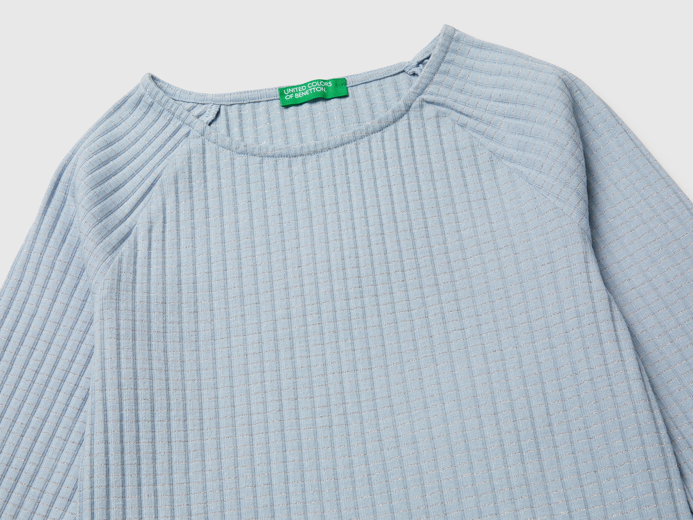 Ribbed boat neck T-shirt - ucb_image_DS1