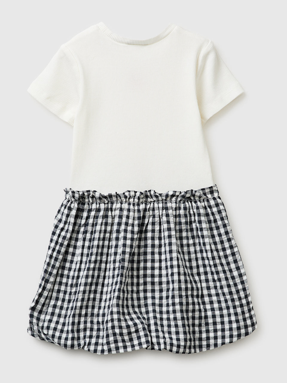 Dress with gingham skirt - ucb_image_BS