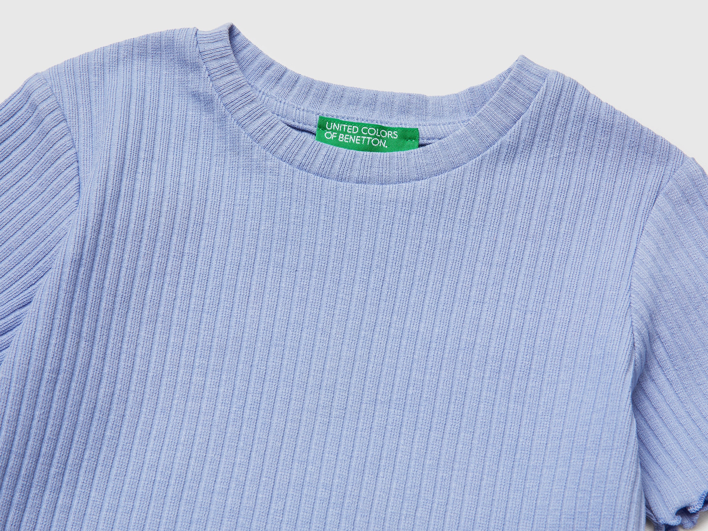 Stretch ribbed t-shirt - ucb_image_DS1