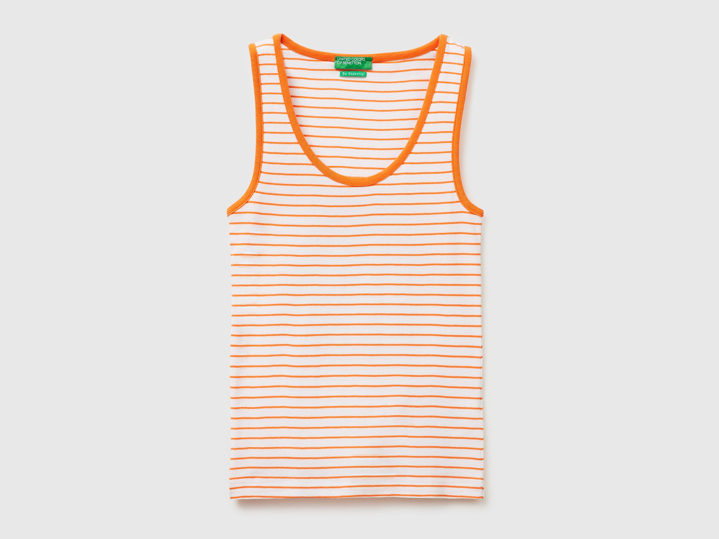 Striped tank top in pure cotton - ucb_image_FS