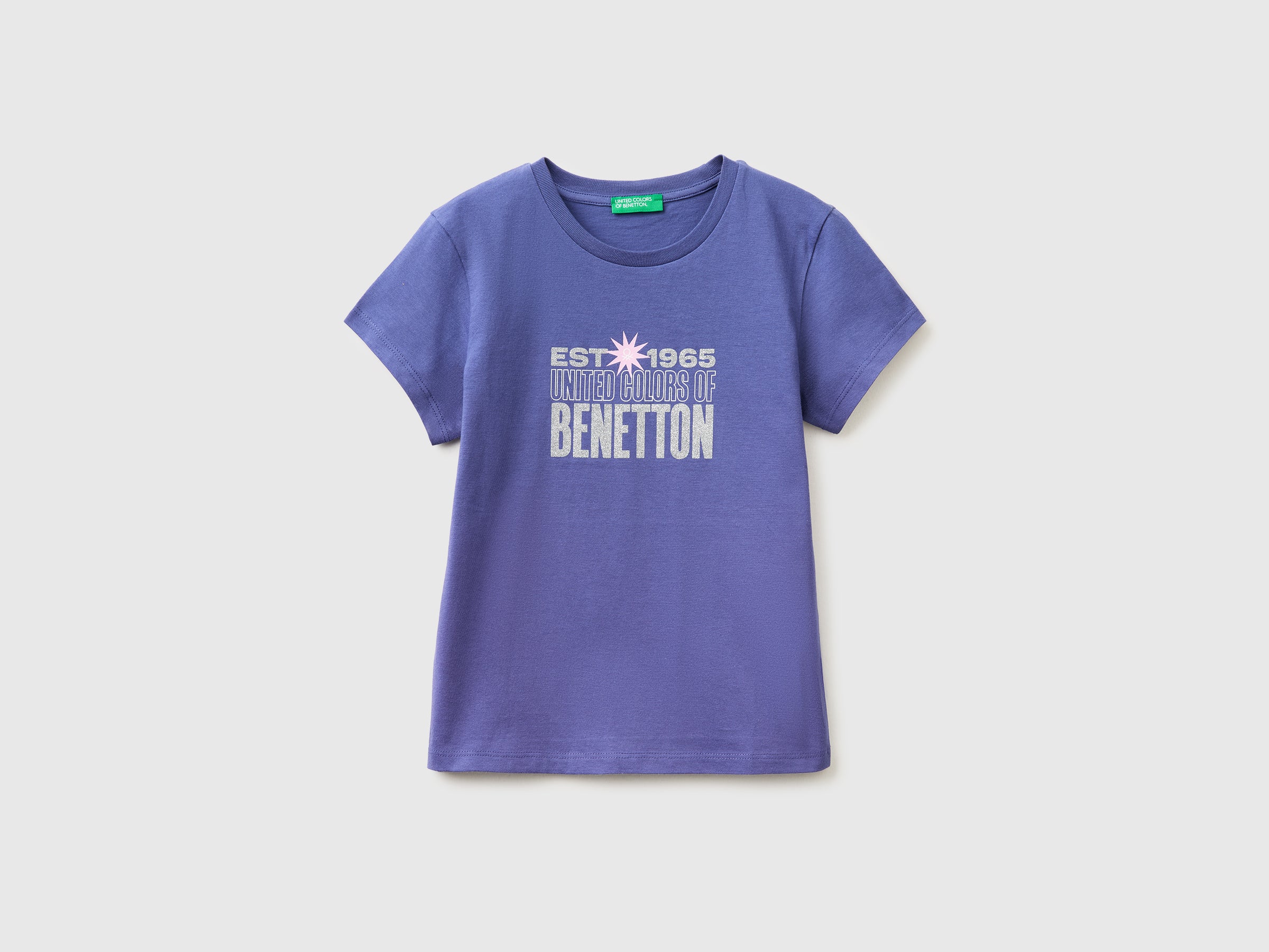 T-shirt with glitter print - ucb_image_FS