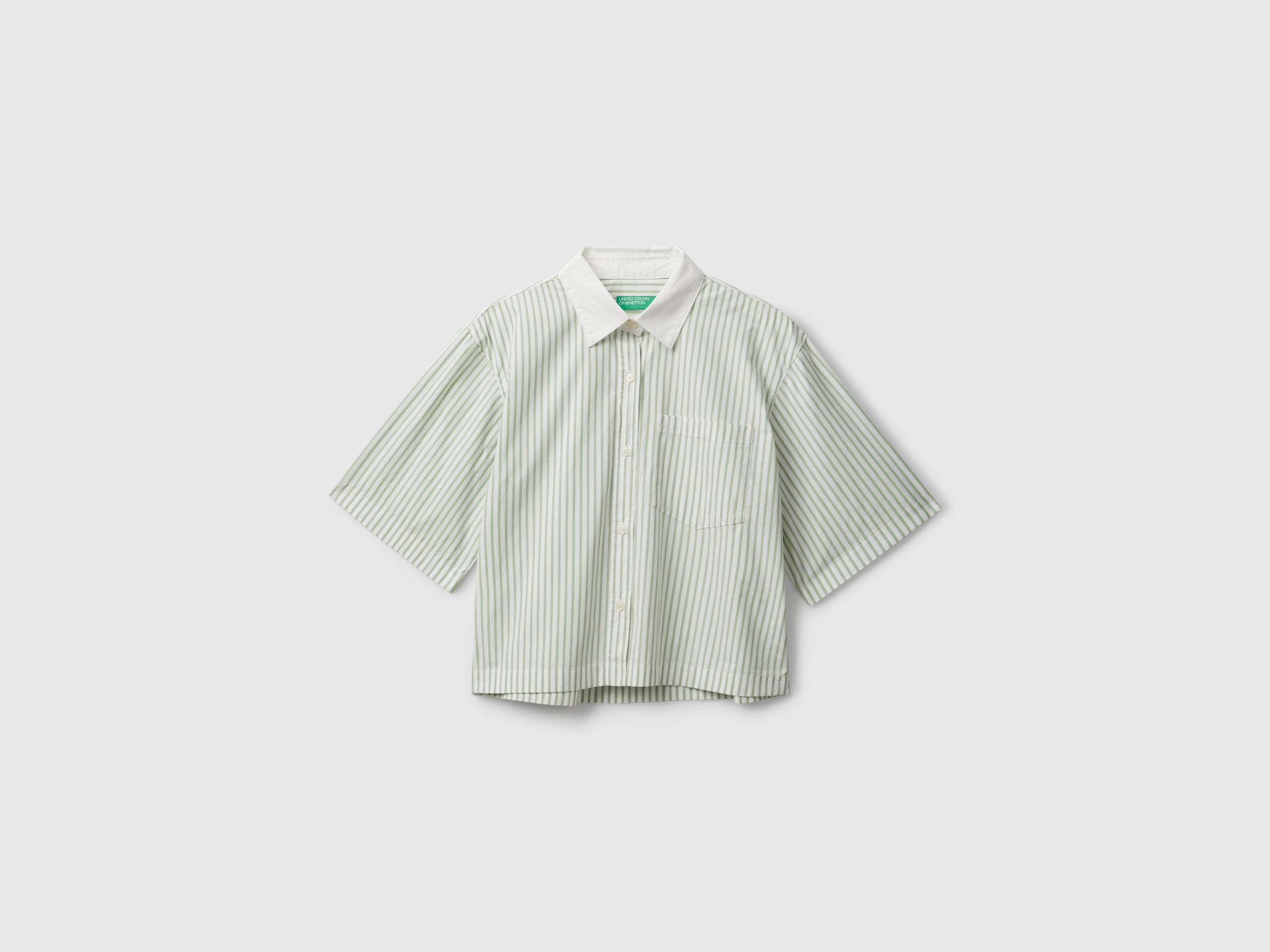 Camisa às riscas em algodão puro - ucb_image_FS