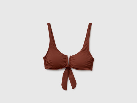 Brassiere de biquíni com padrão em V  - ucb_image_FS