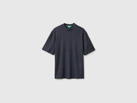 T-shirt canelada de algodão stretch - ucb_image_FS