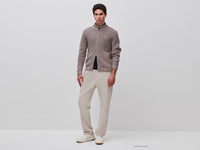 Cardigã com fecho de correr em mistura de lã - ucb_image_FY