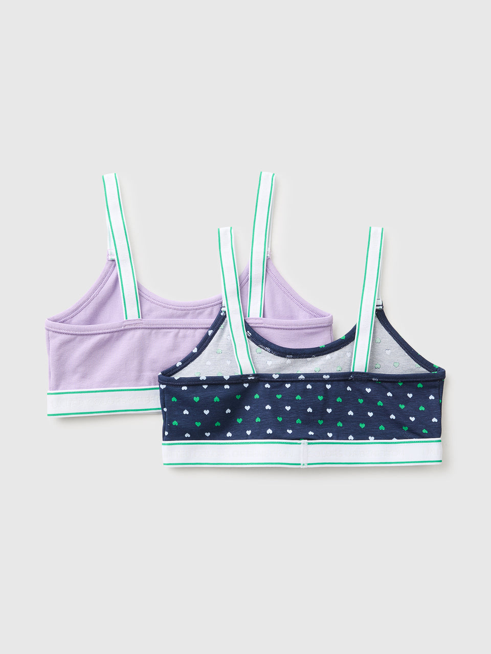 Dois brassieres com elástico logótipo - ucb_image_BS