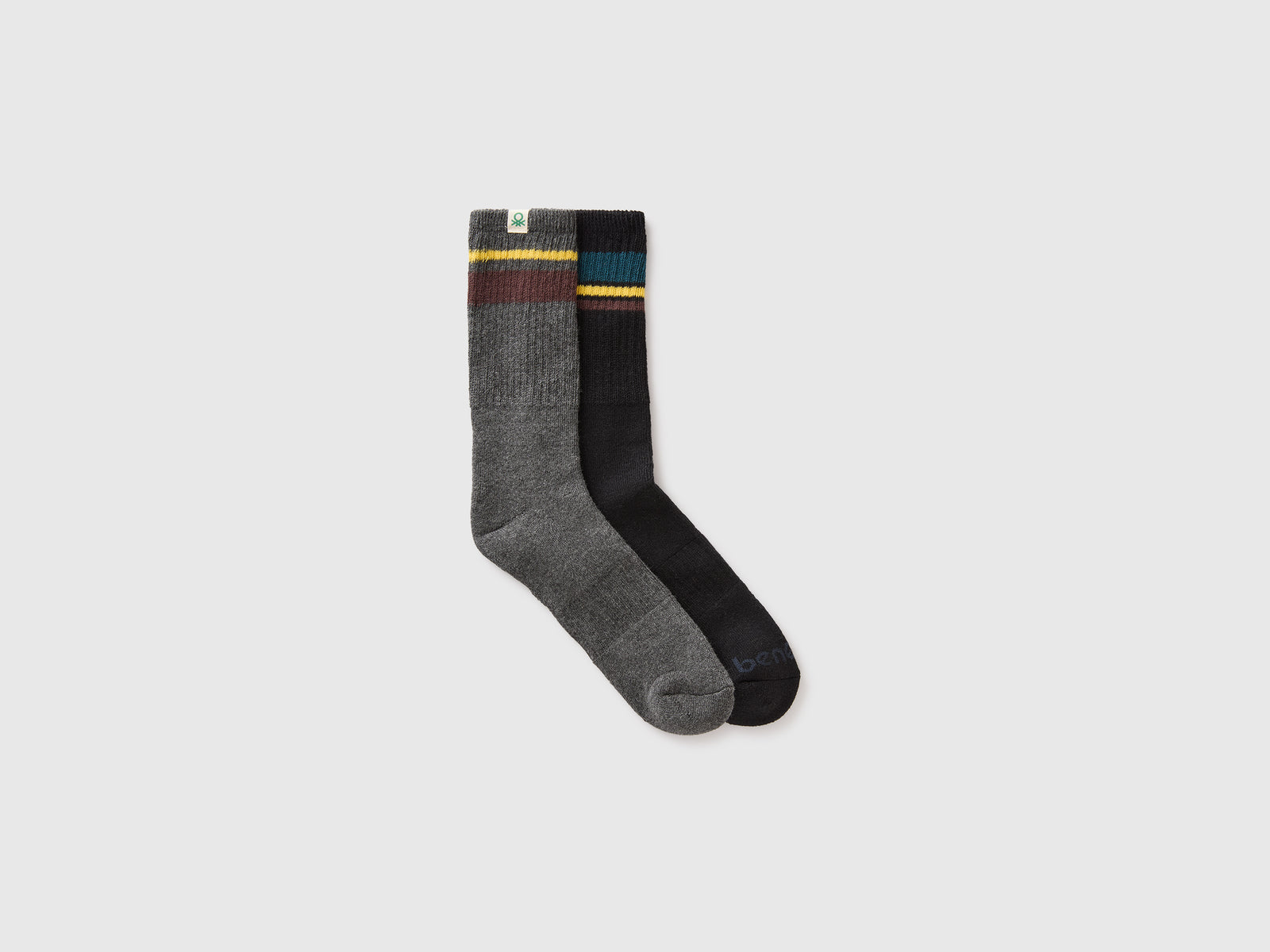 Dois pares de meias em mistura de algodão - ucb_image_FS