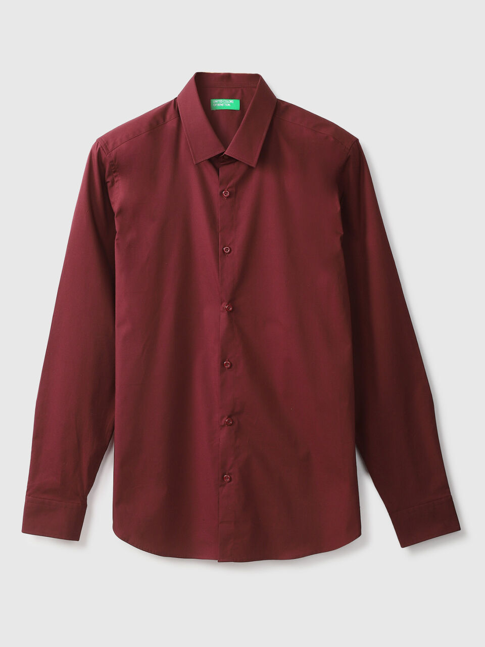 F/S STRETCH POPLIN REGULAR COLLAR SHIRT image number 1