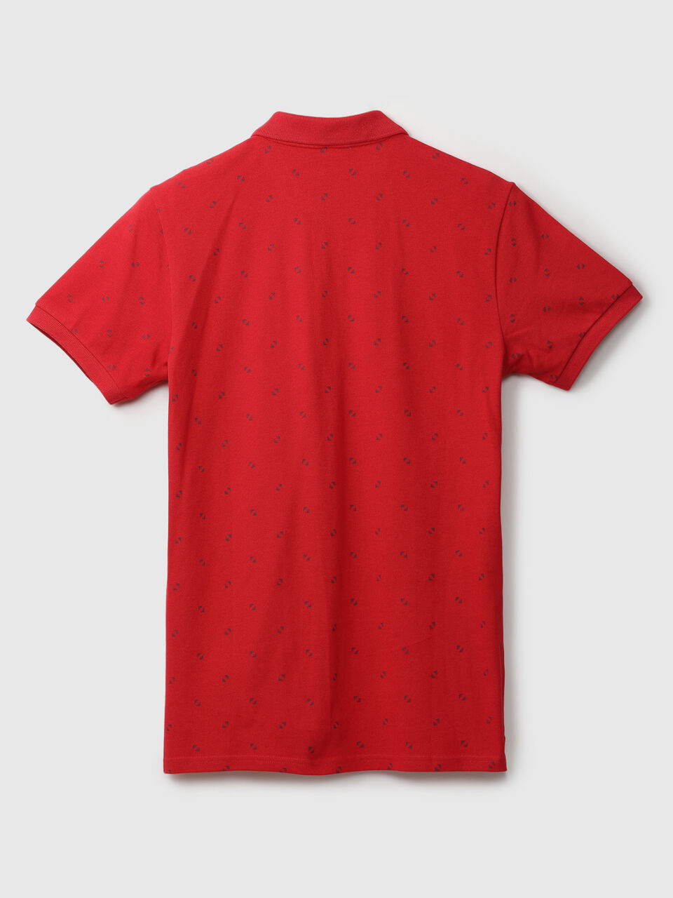 TRIANGLE AOP PIQUE POLO image number 2